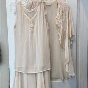 3-piece Mother of Bride dress